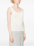 ribbed-knit tank top